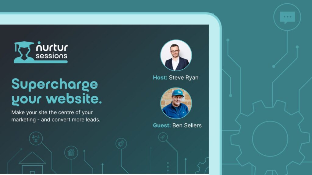 Image of tablet with webinar